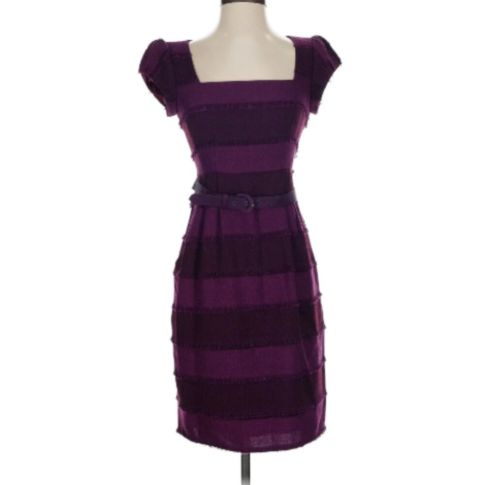 Purple Banded Dress